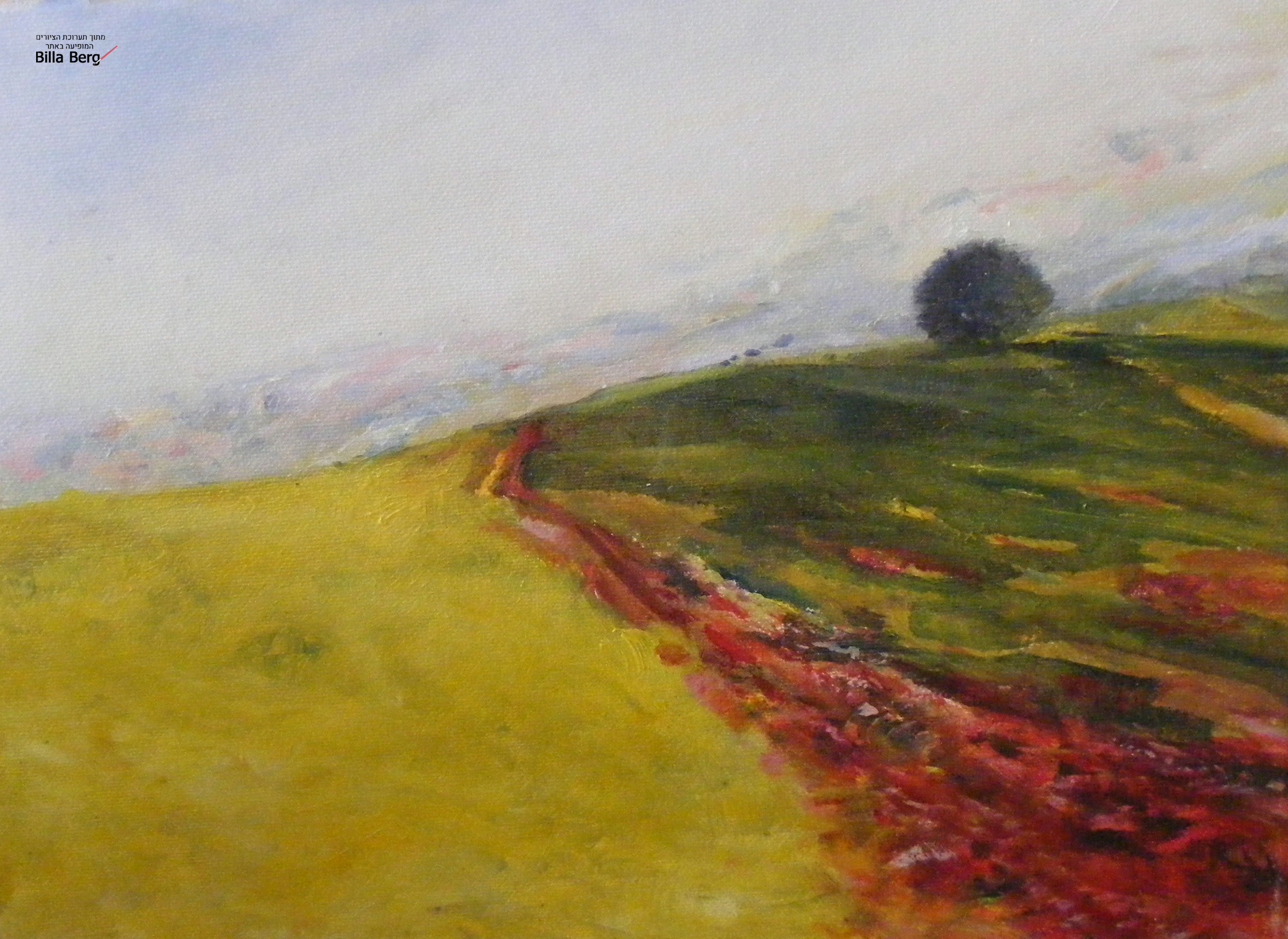 exhibition of Landscape Israeli artist bila berg