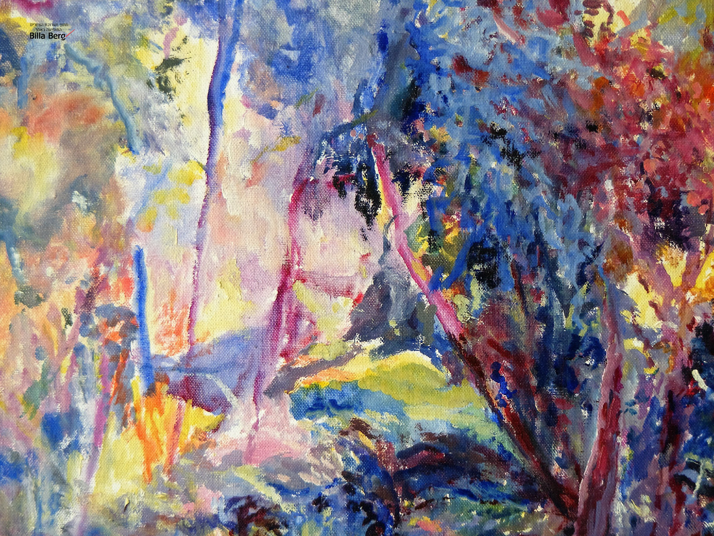 exhibition of Landscape Israeli artist bila berg