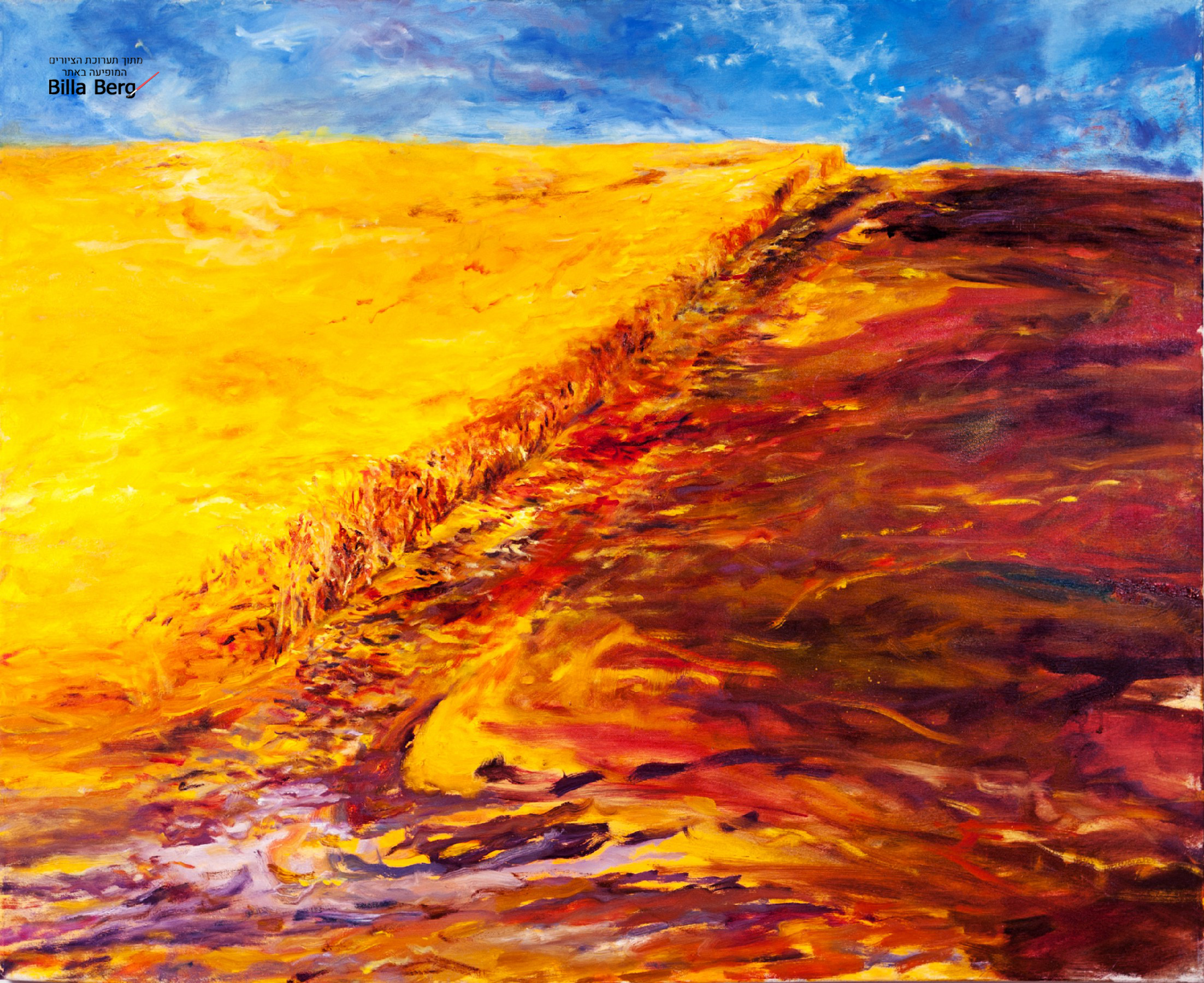 exhibition of Landscape Israeli artist bila berg